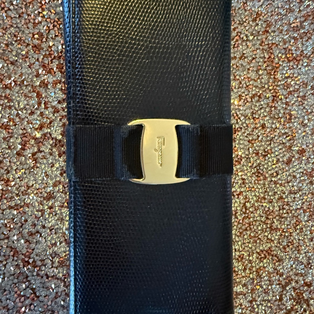 Salvatore Ferragamo Black Leather wallet